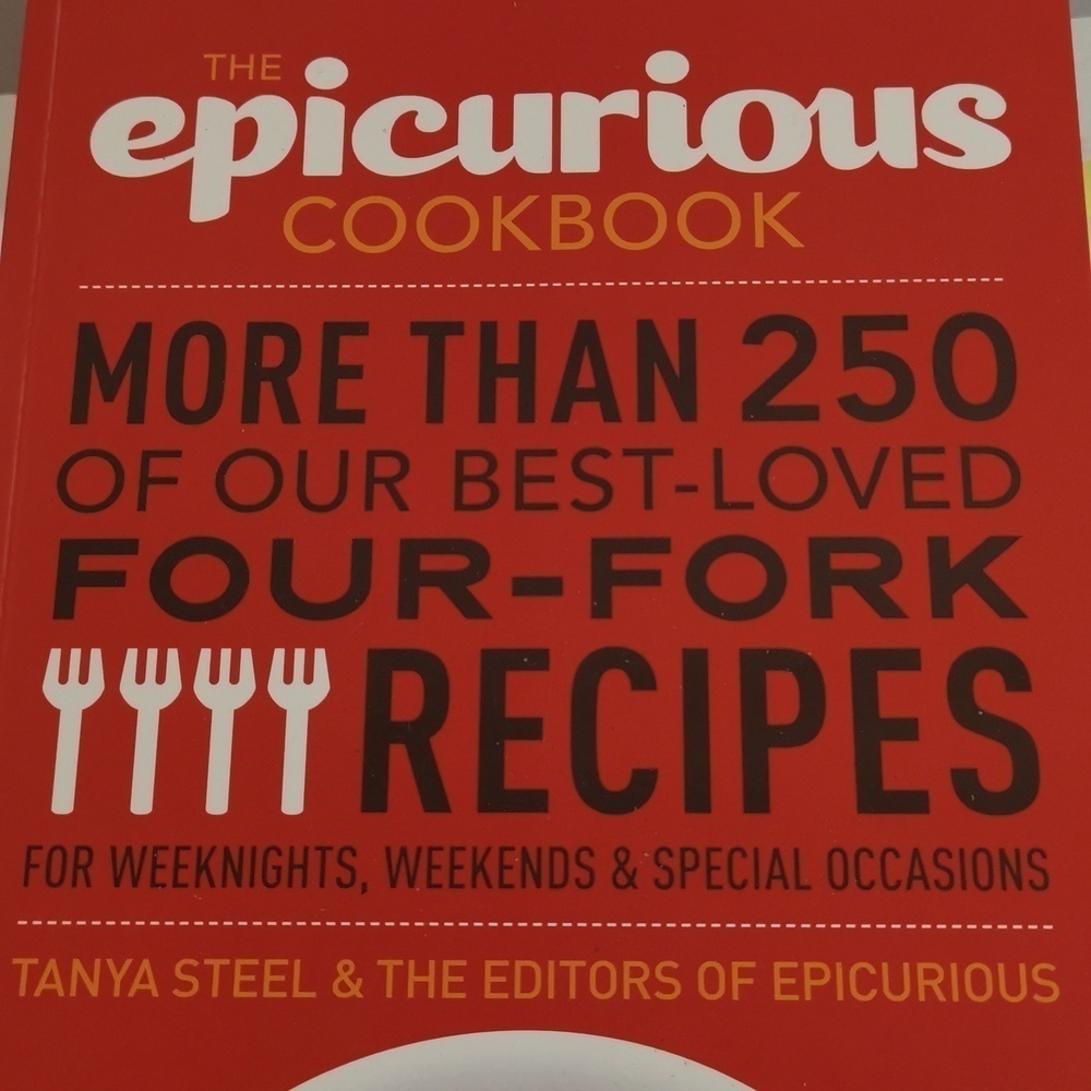 Epicurious cookbook